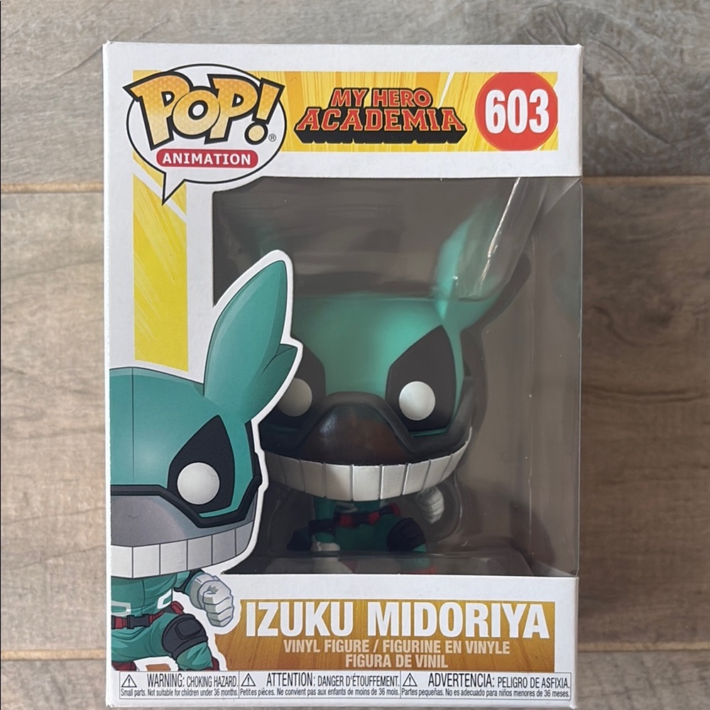 Funko My Hero Academia Izuku Midoriya Teal and Black Figure